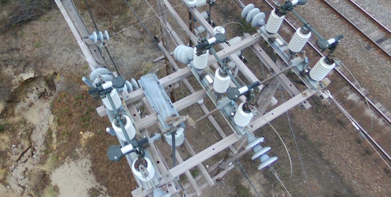 Inspection des sous-stations électriques par drone